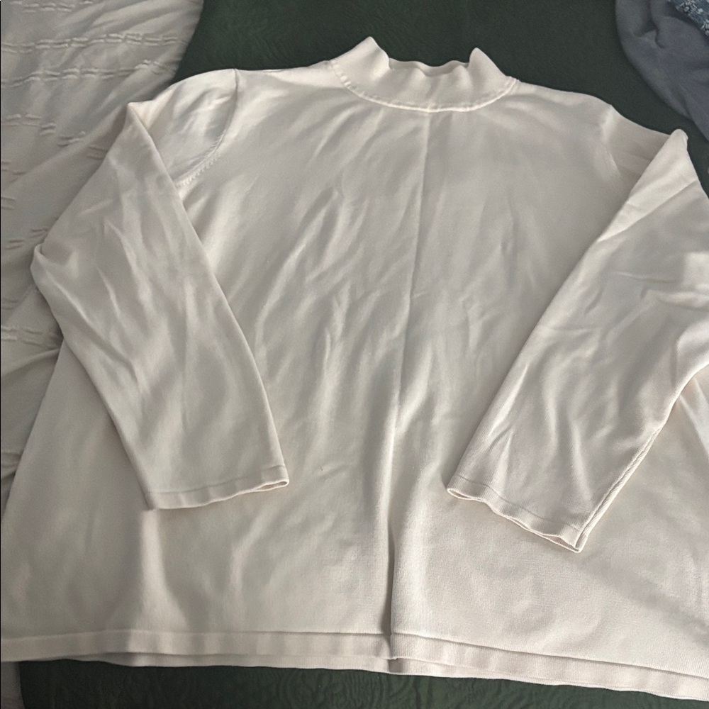 Pendleton Plus White Sweater - image 8